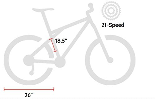 Thruster KZ2600 Dual-Suspension Mountain Bike (19-Inch Frame)