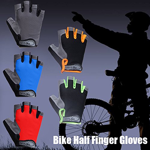 Eachbid Guantes de Ciclismo Guantes de Bicicleta de Montaña Guantes de Bicicleta de Carretera Carreras Guantes de Silicona Ligera Almohadilla de Gel Guantes de Conducción