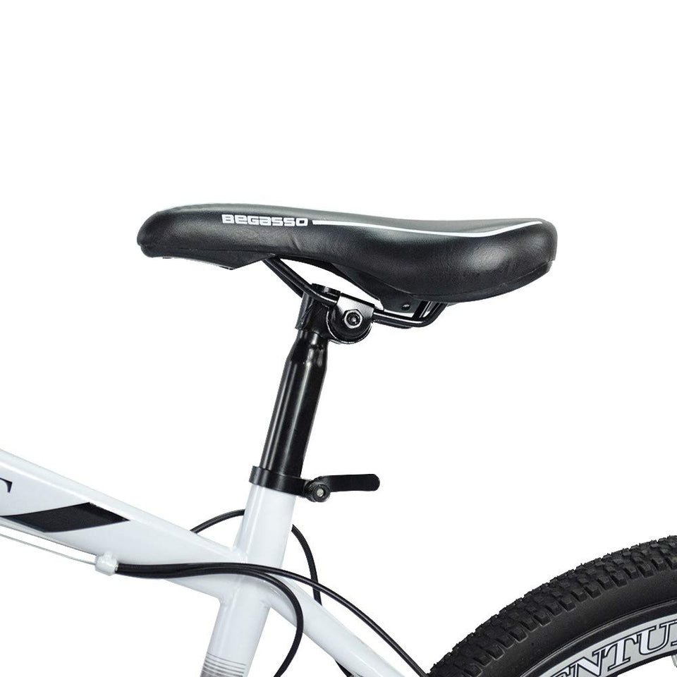 MercadoT Bicicleta Deportiva Rodada 26-21 Velocidades Centurfit Ruta (Blanco)