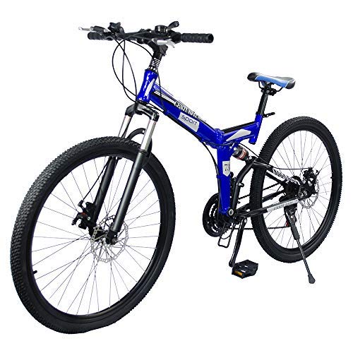 MercadoT Bicicleta Montaña Rodada 26-21 Velocidades Centurfit Azul