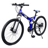 MercadoT Bicicleta Montaña Rodada 26-21 Velocidades Centurfit Azul