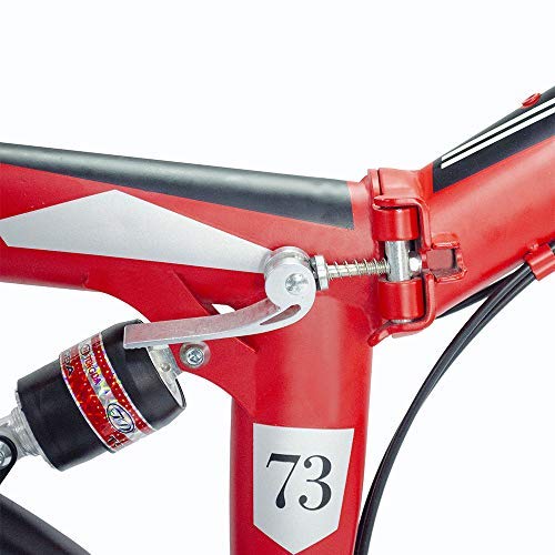 MercadoT Bicicleta Montaña Rodada 26-21 Velocidades Centurfit (Rojo)