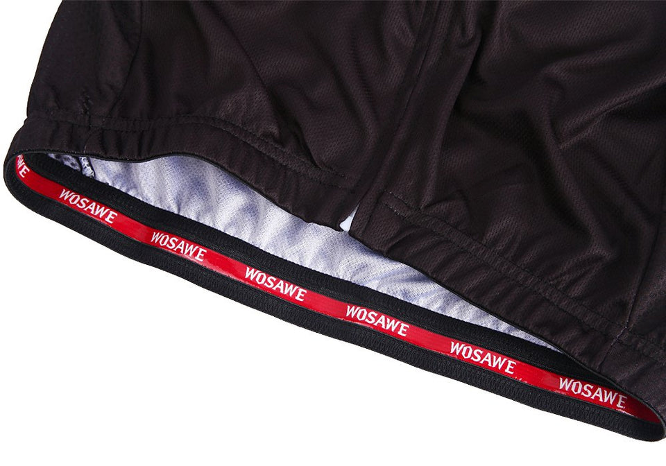 WOSAWE 2016 Manga Corta para Ciclismo para Mujer Jersey 4d Gel Acolchado Pantalones Cortos MTB Ropa de Deporte