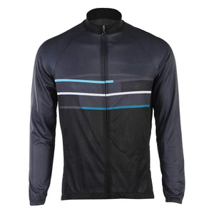 Camisetas de Ciclismo, Hombres Jersey Pantalones Largos Mangas Largas de Ciclismo Ropa para Deportes al Aire Libre Ciclo Bicicleta