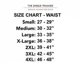 Urban Cycling Apparel The Single Tracker - Bolsillos Cortos para Bicicleta de montaña MTB con Cierre, Forro Interior