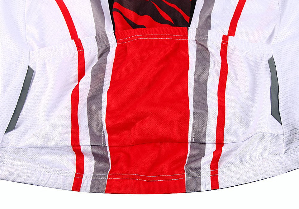 Wosawe playera de ciclismo para hombre para bicicleta ciclo Jersey de manga corta camisas Tops, transpirable y cómodo 4d acolchado Shorts Medias Pantalones Ropa de Deporte Suit Set transpirable de secado rápido