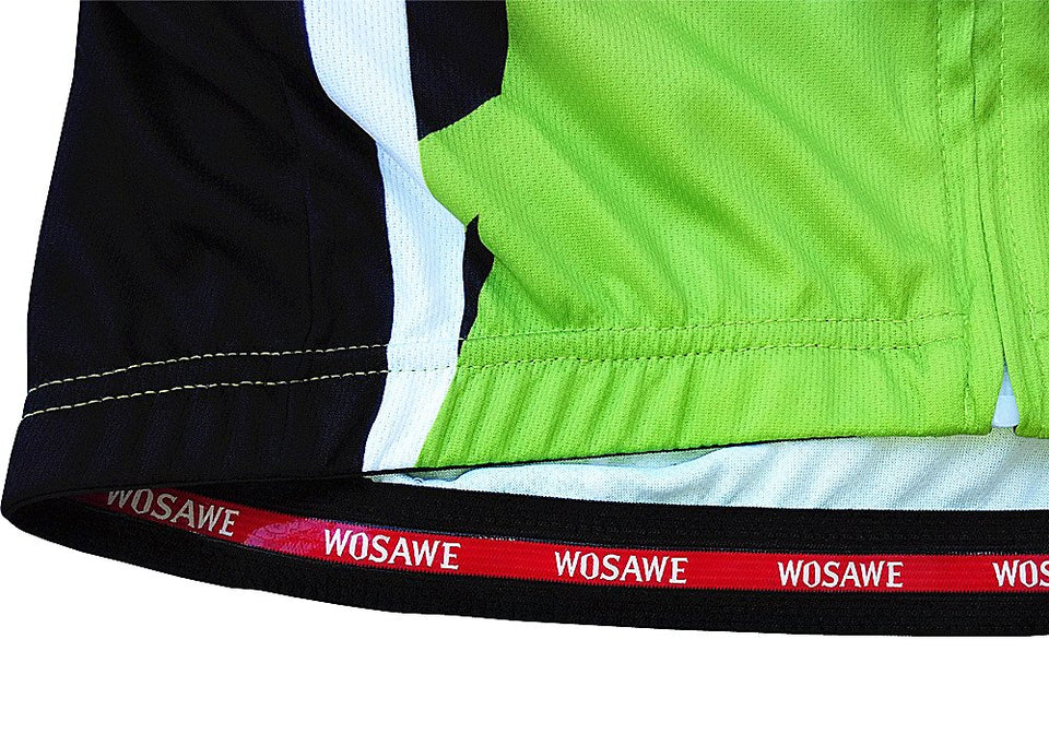 Wolfbike WOSAWE - Playera de Manga Larga Unisex para Ciclismo