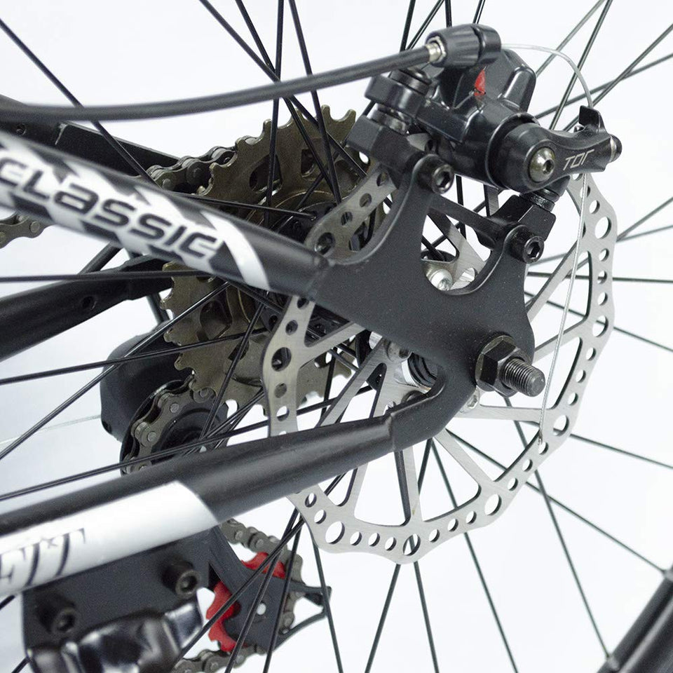 MercadoT Bicicleta Deportiva Rodada 26-21 Velocidades Centurfit Ruta (Blanco)