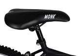Monk Bicicleta ECONÓMICA DE MONTAÑA con PROPIEDADES REFLEJANTES STARBIKE RODADA 26 18 VELOCIDADES (Negra)