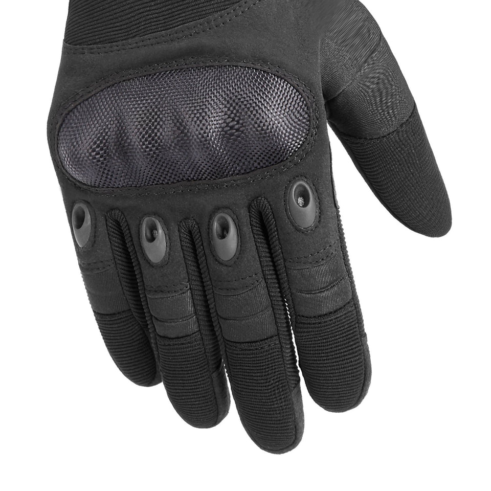 Brosaur Guante táctico multifunción Hombre - Guantes al Aire Libre - Guantes de Dedo Completo Guantes de Moto Guantes de Bicicleta como Guantes de protección Alpinismo