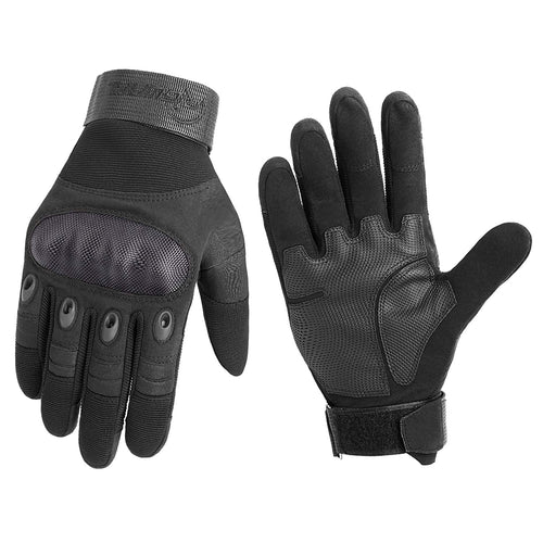 Brosaur Guante táctico multifunción Hombre - Guantes al Aire Libre - Guantes de Dedo Completo Guantes de Moto Guantes de Bicicleta como Guantes de protección Alpinismo